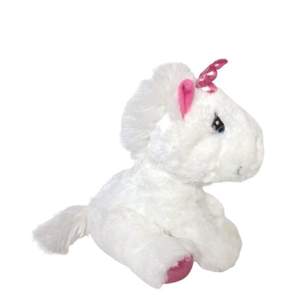 Precious Moments Aurora White Unicorn Sparkle Plush Stuffed Animal 2016 8" - Picture 3 of 8